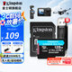金士頓（Kingston）大疆pocket3無人機Action4 5pro存儲卡TF卡MicroSD監(jiān)控攝像運動相機行車記錄儀高速內(nèi)存卡U3V30A2 SDCG4/128G【高性價比丨讀速200M/S