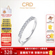 CRD克徠帝【現(xiàn)貨閃發(fā)】情韻鉆石排戒婚戒結(jié)婚訂婚鉆戒群鑲戒指 PT950鉑金 共約16分