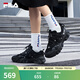 斐樂（FILA）貓爪5代官方女復(fù)古運動鞋楊冪同款新款休閑鞋老爹鞋 黑-BK 36.5