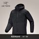 ARC'TERYX始祖鳥 PROTON HEAVYWEIGHT HOODY 防風(fēng) 男子 滑雪保暖棉服 BLACK/黑色 XL