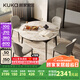 顧家家居（KUKA）現(xiàn)代簡(jiǎn)約巖板餐桌椅組合家用飯桌DS7177T 單桌+蝴蝶灰椅*4