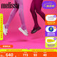 Melissa（梅麗莎）厚底復(fù)古摩登時(shí)尚女果凍拖鞋32818 灰色 37