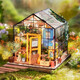 若來（Rolife）diy小屋凱西花房成人積木玩具拼裝模型生日七夕情人節(jié)禮物