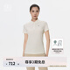 KOLON SPORT/可隆速干POLO衫 女子AIRMESH戶外運(yùn)動(dòng)吸濕T恤透濕接觸涼感短袖 LKPT5MN082-IV 象牙白 M 165/88A