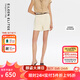 朗姿歐洲EiLEEN ELITEE復(fù)古薄款亞麻西裝通勤短褲2025年夏季新款 米白色 M