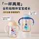 貝兒欣嬰兒奶瓶PPSU奶瓶嬰兒新生0到6-12個月重力球防脹氣奶瓶 藍 300ml 12月+ 【送12M+吸嘴】
