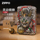 ZIPPO打火機套殼重甲靈動(dòng)貔貅升級版之寶防風(fēng)煤油情人節生日禮物送男友