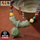 月石緣和田玉項(xiàng)鏈女玉璜祥龍扣鎖骨鏈新中式國風(fēng)漢服旗袍配飾毛衣鏈禮物 【玉璜祥龍扣款】和田玉吊墜