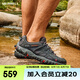 邁樂（Merrell）運動戶外溯溪鞋ALL OUT BLAZE輕便透氣耐磨防滑速干休閑鞋 J65105 黑紅（男款） 42