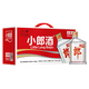 郎酒 【官方授權】歪嘴小郎酒 濃醬兼香型白酒 45度四川白酒 45度 100mL 6瓶 經(jīng)典小郎酒手提禮盒