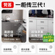 梵答304整體不銹鋼廚房櫥柜家用灶臺一體農(nóng)村廚房收納碗柜家用小戶型 主圖L組合-2米x2米