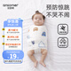 安舒棉防驚跳包巾睡袋薄款夏季防驚嚇肚圍包單四季通用 摩卡熊(單層純棉)適合25-29°C 80*35cm（適合0-6個(gè)月）
