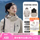 駱駝（CAMEL）三防沖鋒衣戶外登山服防風(fēng)防水防污三合一運(yùn)動(dòng)外套 AD12263514X抓絨內(nèi)膽淺卡其男女 XL