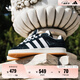adidas「面包鞋」CAMPUS 00s經(jīng)典運動滑板鞋男女阿迪達斯三葉草   黑/白   42
