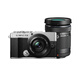 奧林巴斯（OLYMPUS）PEN E-P7 微單相機 EP7數(shù)碼相機 雙鏡頭微單套機 色彩創(chuàng)作 濾鏡拍攝（14-42mm & 40-150mm）銀
