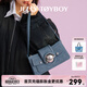 JellyToyboy女包【藍盈瑩同款】JTB千禧包春夏新款牛仔腋下包上班通勤斜挎包 牛仔藍