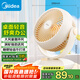 美的（Midea）【小型風(fēng)扇】輕音臺式桌面空氣循環(huán)扇家用柔風(fēng)電風(fēng)扇宿舍辦公迷你臺扇落地扇空調(diào)伴侶 GAF18AD