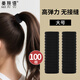 美膚語(yǔ)無(wú)接縫黑色尼龍發(fā)圈發(fā)繩橡皮筋頭繩100根高彈力扎頭發(fā)皮套MF8856