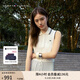 TOMMY HILFIGER【無(wú)袖百褶】25夏季女度假風(fēng)收腰鑲邊長(cháng)裙POLO裙連衣裙45167 白色YBL L