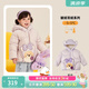 PawinPaw卡通小熊童裝冬款男女寶寶保暖連帽羽絨服面包服 紫色/75 90 cm