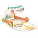 樂(lè )叮咚嬰兒玩具健身架腳踏鋼琴0-1歲新生兒寶寶躺著(zhù)腳蹬0-6個(gè)月滿(mǎn)月禮物 【小鳥(niǎo)單面琴】橙綠色學(xué)步車(chē)健身架
