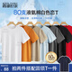 霞湖世家【超高支長(zhǎng)絨棉】80支t恤液氨7A抗菌防蚊圓領(lǐng)短袖167A 總裁灰 常規(guī) A版 XL (146-160斤)