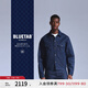 Levi's商場同款?BLUETAB? 25春季新款男士時尚牛仔外套A5883 深藍色 A5883-0003 L