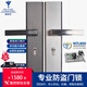 模帝樂（MUL-T-LOCK）不銹鋼防盜門鎖入戶門機(jī)械鎖臥室安裝服務(wù)大門鎖把手面板通用型 銀白色 配MT5鎖芯（100-110mm）