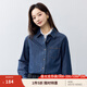 茵曼（INMAN）復(fù)古純棉舒適女裝軟牛仔襯衫百搭寬松通勤疊穿2025夏季新品襯衣 牛仔藍(lán) M