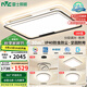 雷士（NVC）客廳燈燈具套餐后現(xiàn)代簡約LED吸頂燈北歐創(chuàng)意-悠然包安裝