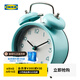 宜家（IKEA）DEKAD德卡鬧鐘石英鐘簡(jiǎn)約復(fù)古鐘鐘表擺放式臺(tái)式高顏值鐘 鬧鐘天藍(lán)色10cm