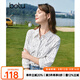 百圖betu女裝秋季新款襯衫七分袖翻領(lǐng)條紋國風(fēng)熊貓襯衫女2307T38 黑白條 M