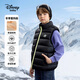 迪士尼寶寶（Disney Baby）兒童羽絨馬甲男女童背心中大童裝春季輕薄羽絨服外套 黑色 120