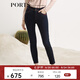 PORTS寶姿女裝 秋冬新品小腳口牛仔長褲SL9P022LZD020 丈青 XS (2)