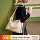 簡·佰格（JONBAG）hobo包百搭托特包女士包包2025新款大容量復(fù)古單肩斜挎包通勤禮物 象牙白 大包