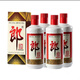 郎酒郎牌郎酒普郎52度醬香型白酒 53度 500mL 4瓶 郎牌郎普郎