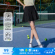 駱駝（CAMEL）原紗防曬冰感彈力防走光女運(yùn)動(dòng)半身裙 C23BAWLG002A5 幻影黑 M