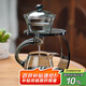 全度（Quandu） 自動(dòng)泡茶器玻璃茶具套裝懶人自動(dòng)磁吸泡茶壺簡約功夫茶具