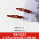 向晚發(fā)夾2件套min小狗發(fā)夾女高級感邊夾側(cè)邊劉海夾前額碎發(fā)夾鴨嘴夾