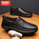 恒源祥皮鞋男士一腳蹬商務(wù)休閑套腳新款駕車(chē)樂(lè )福單鞋 JS1931 黑色 40