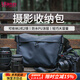 優(yōu)籃子【Ulanzi】PB008相機包休閑攝影旅行單肩包便攜大容量數(shù)碼微單反運動收納包一機兩鏡防水防刮耐磨 PB008·休閑相機包【黑色】