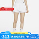 耐克（NIKE）女子短裙夏季速干褶裥網(wǎng)球運(yùn)動(dòng)半身裙不對(duì)稱百褶裙(含打底) DR6850-100 S