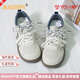 MAGIOPY高端奢侈品女鞋阿甘鞋女新款潮流運(yùn)動(dòng)休閑鞋女透氣輕便舒適板鞋女 米色 36 (230mm)