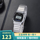 卡西歐（CASIO）經(jīng)典系列復古時尚休閑數(shù)碼防水運動手表小方表 LA670WA-1