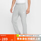 耐克（NIKE）男運(yùn)動(dòng)褲 春秋針織直筒休閑褲 輕便休閑 BV2714-063 灰 XL