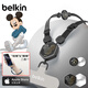 貝爾金（BELKIN）巧磁百變二合一皮質手機掛繩 適用于蘋果全包手機殼 可掛脖可斜挎長度可調節(jié) 米奇和朋友們
