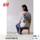 H&M【紅辣椒樂(lè)隊(duì)】男裝女裝T恤25秋季新款印花寬松美式短袖0972640 白色/Red Hot Chili Peppers M 175/100
