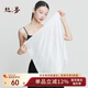 絲界真絲小方巾女極簡色100%桑蠶絲絲巾防曬領巾通勤百搭圍脖七夕禮物