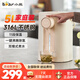 小熊電熱水壺5升大容量家用恒溫水壺暖噸噸電熱水瓶防燙燒水壺多段保溫除氯 5L 【304不銹鋼】ZDH-H50E1