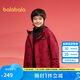 巴拉巴拉童裝兒童外套男童棉服2025年春上衣防水兩件套拜年服209125105101
